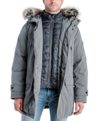 michael kors men's holland hooded parka