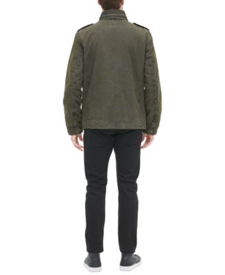 Men's Cotton Zip-Front Jacket  