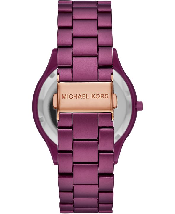 michael kors purple smart watch