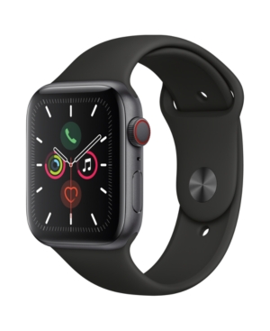 UPC 190199277960 product image for Apple Watch Series 5 Gps + Cellular, 44mm Space Gray Aluminum Case with Black Sp | upcitemdb.com