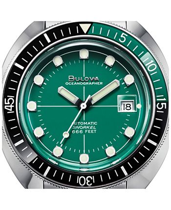 Bulova - Men's Automatic Devil Diver Stainless Steel Bracelet Watch 44mm
