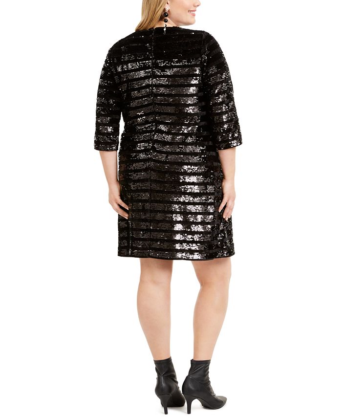 Robe Sequins Argentée INC International Concepts - Taille L - Neuf Avec étiquettes - Parfaite Pour Soirée
