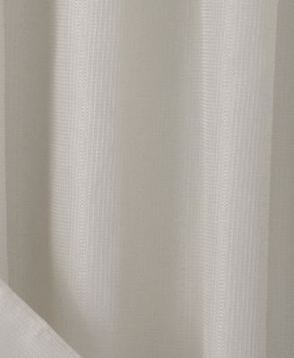 Waffle Complete Shower Curtain With Detachable Liner, 70" x 72"