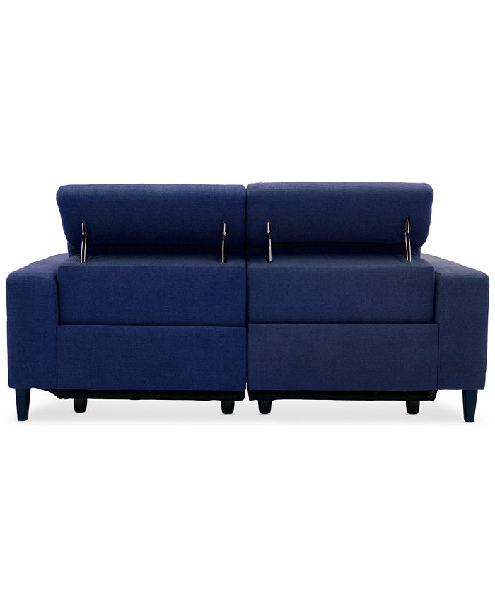 Furniture CLOSEOUT! Sleannah 2Pc. Fabric Sofa with 2 Power Recliners