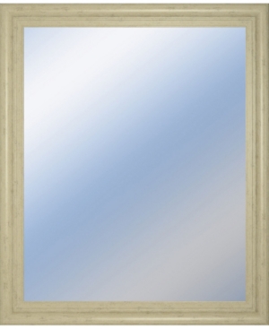 Classy Art Decorative Framed Wall Mirror, 34" X 40" In Silver