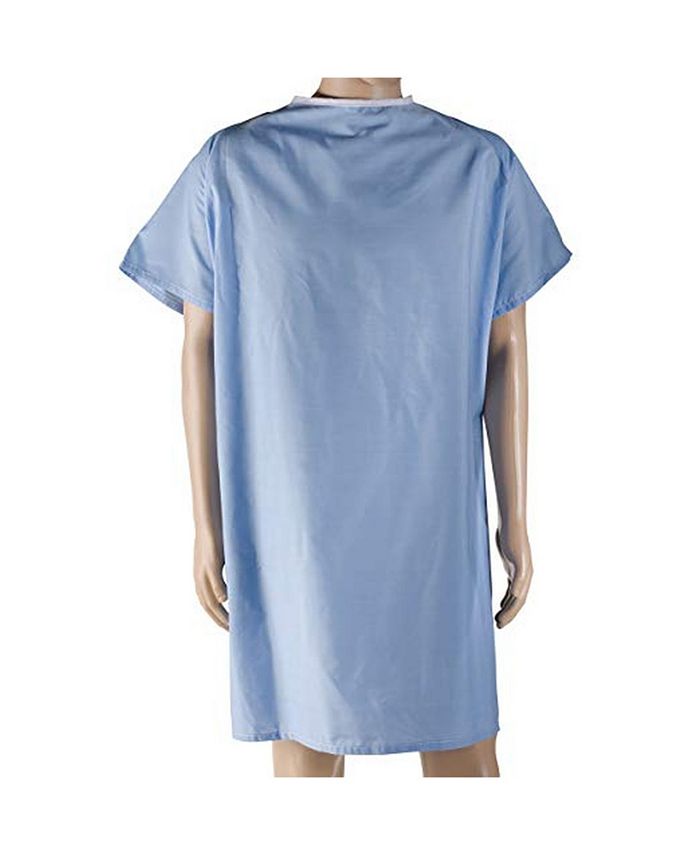 DMI Patient Hospital Gown with Snaps and Large Raglan Sleeves Macy's