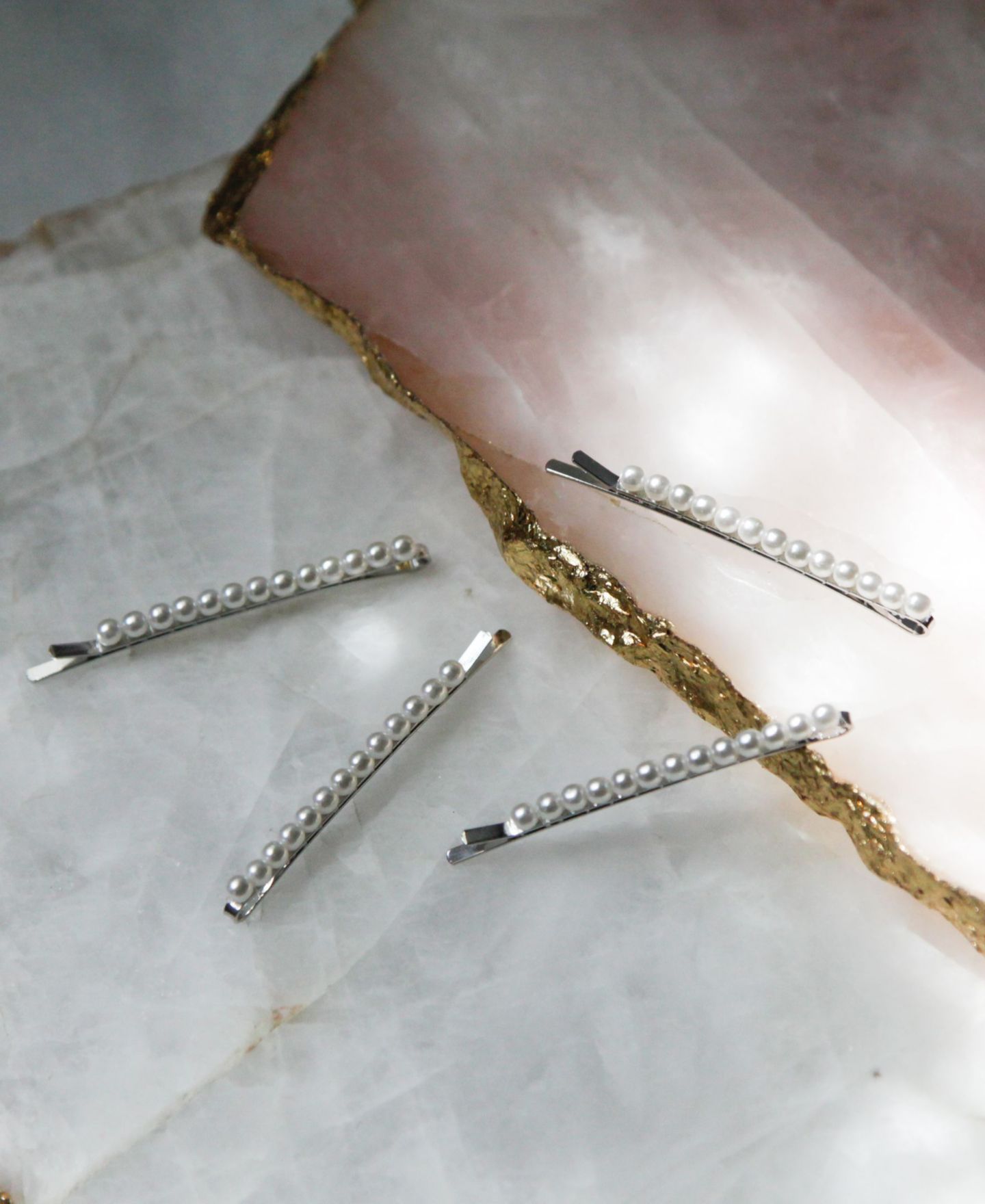 Женские аксессуары Soho Style Mini Gold Toned and Silver Toned Jaw Clip Set — фото 2