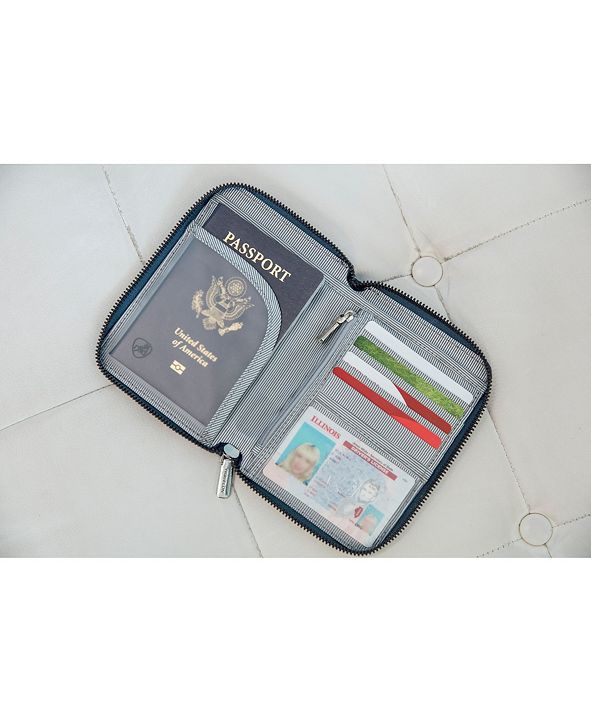 Travelon RFID Blocking Passport Zip Wallet & Reviews - Travel ...