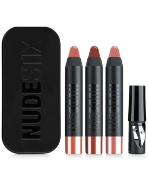 Nudestix 3-Pc Glossy Nude Lips Set