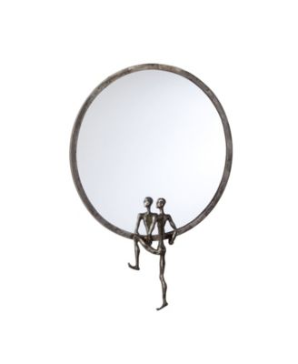 Kobe Accent Mirror Gray Collection