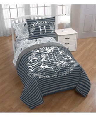 Harry Potter Reversible 4-Piece Full/Queen Comforter Set - Macy's