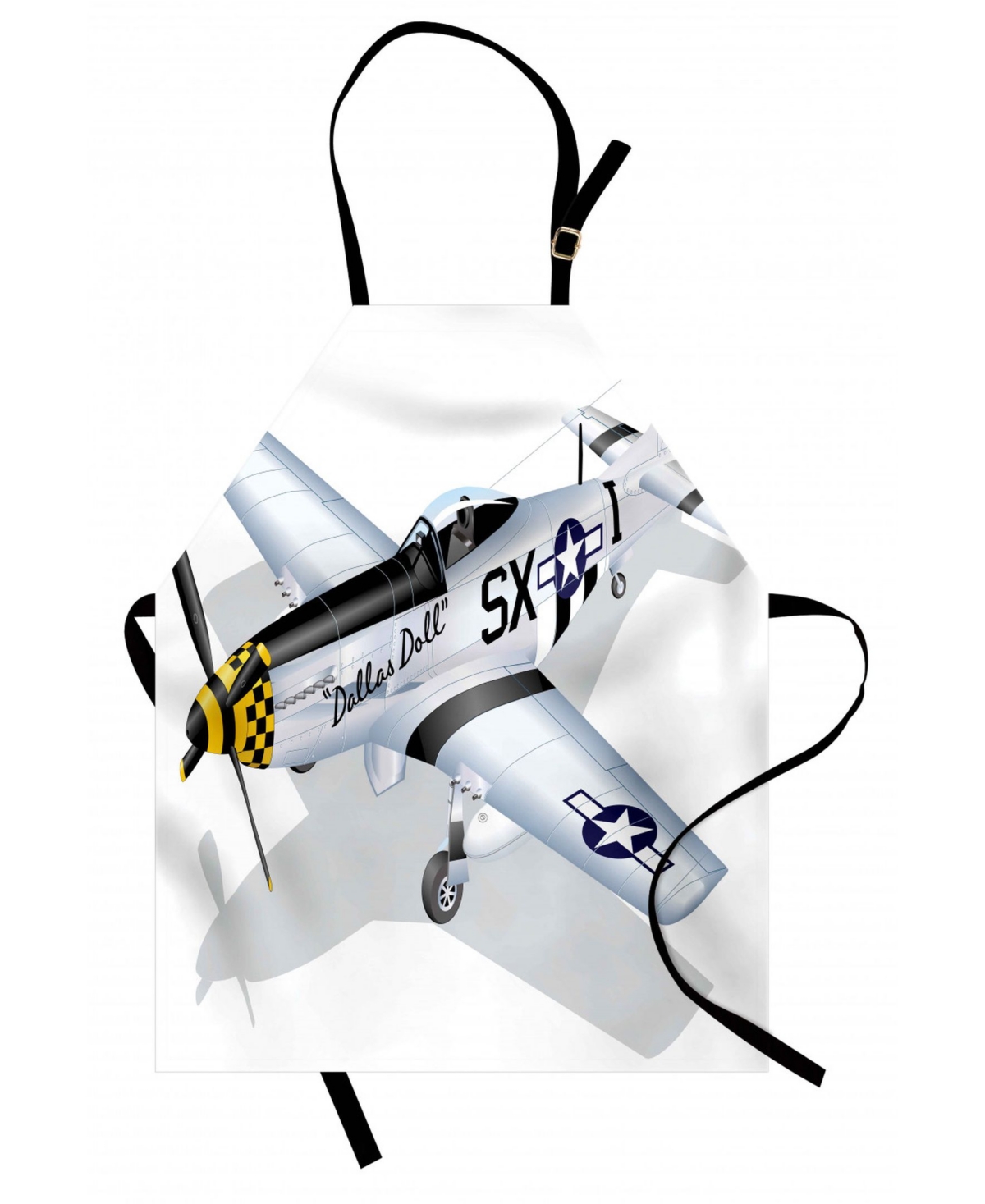 Vintage-Like Airplane Apron - Multi