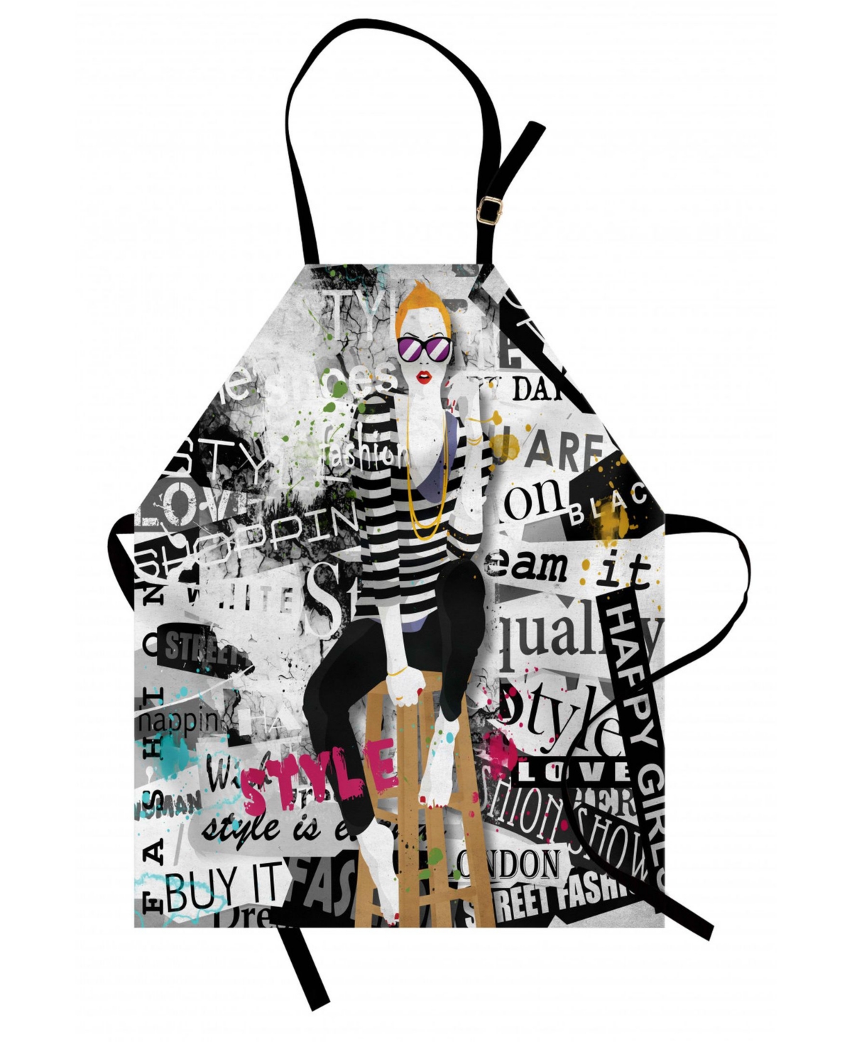 Ambesonne Fashion Apron