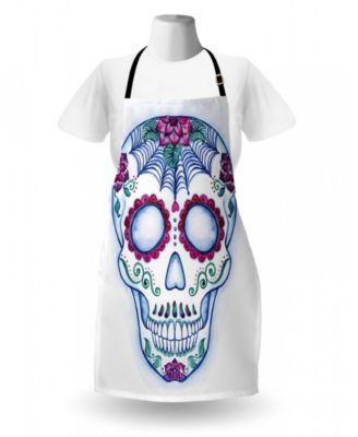 Ambesonne Sugar Skull Apron