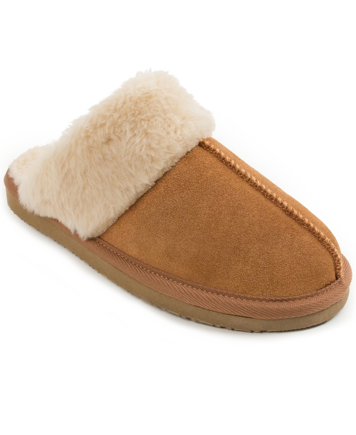 Minnetonka Women's Chesney Slide Slippers - Cinnamon