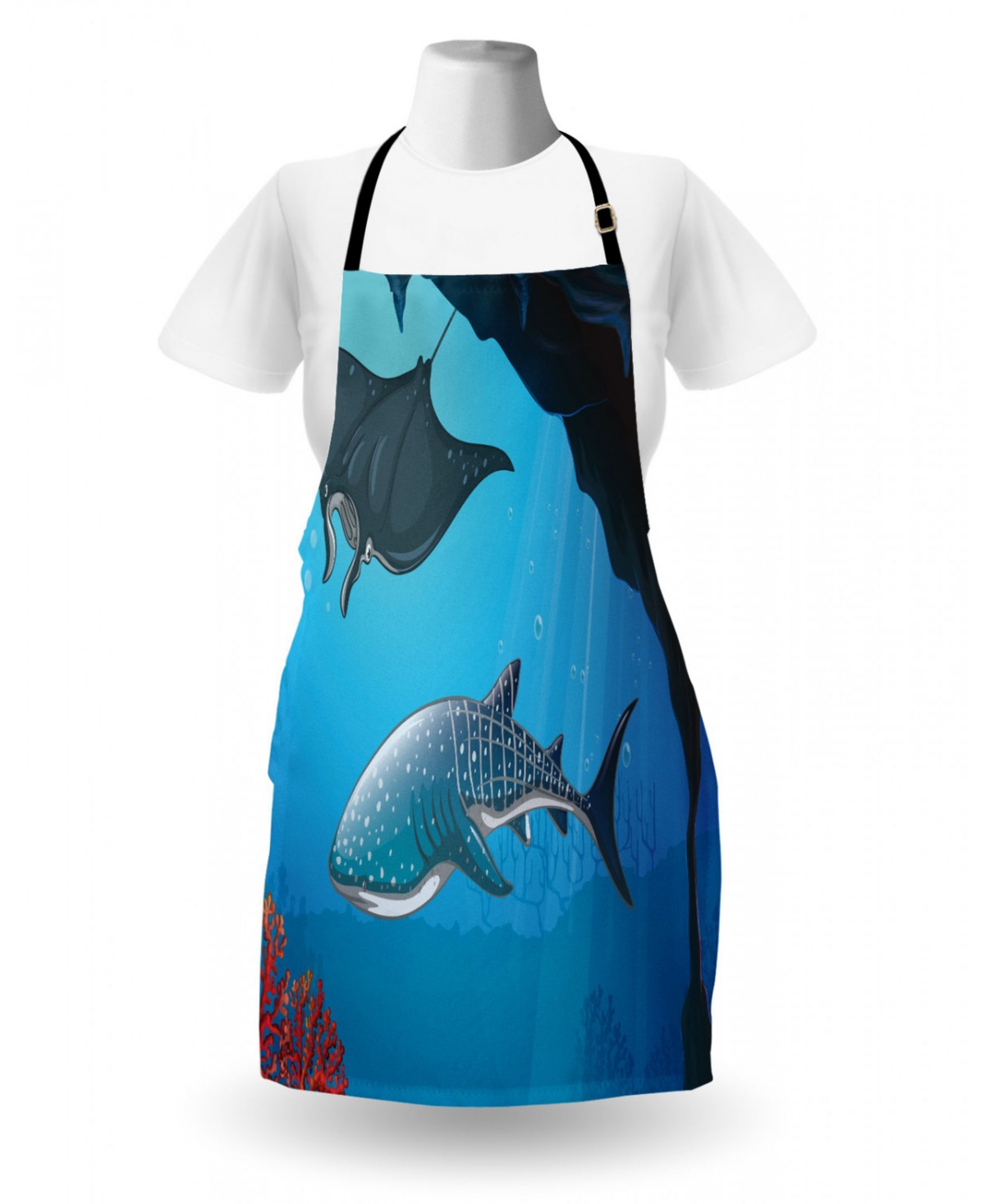 Ambesonne Shark Apron
