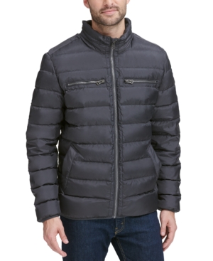 Cole Haan Men's Quilted Zip-Front Jacket