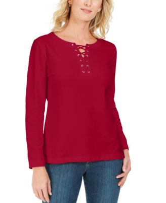 macys karen scott sweatshirts