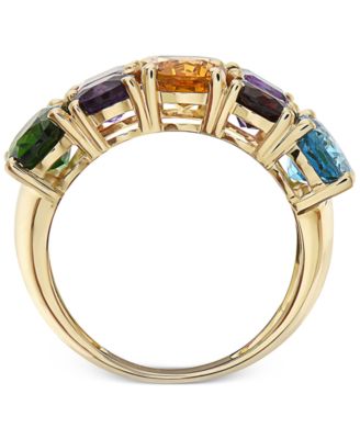 EFFY Collection EFFY® Multi-Gemstone Statement Ring (7-1/5 ct t.w.) in 14k Gold