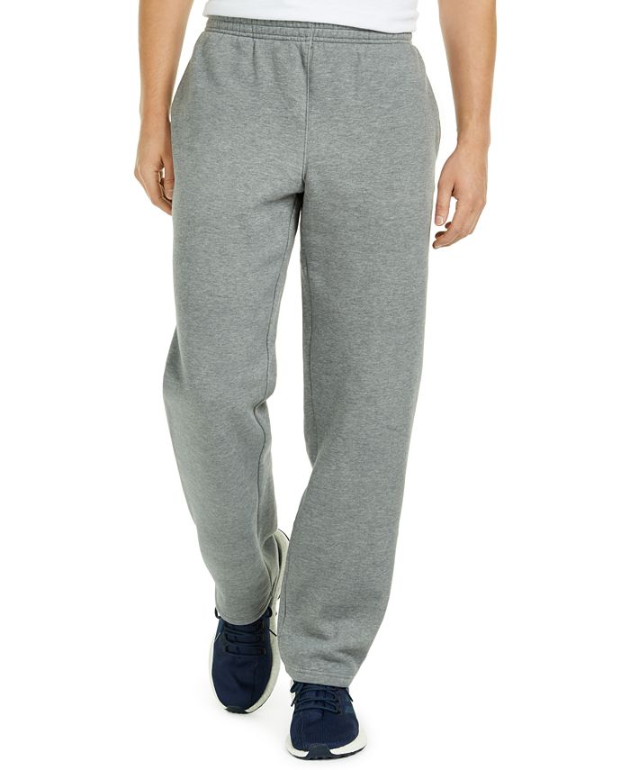 Ideology Men's Open-Hem Fleece Sweatpants, Created for Macy's - Macy's