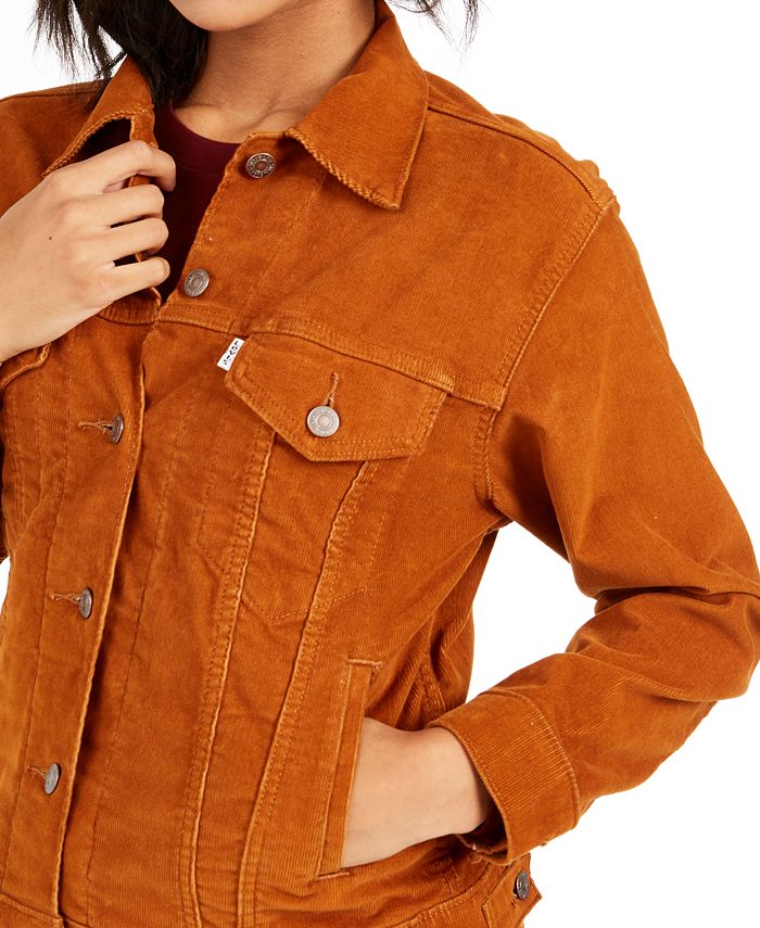 Levi's Women's Corduroy Trucker Jacket & Reviews - Women - Macy's
