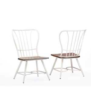Furniture Tauria Dining Chair (set Of 2) In White