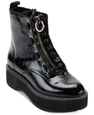 DKNY Women's Rhi Lace-Up Boots Macy's