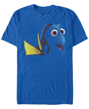 Disney Pixar Men's Finding Dory Big Face Costume Short Sleeve T-Shirt