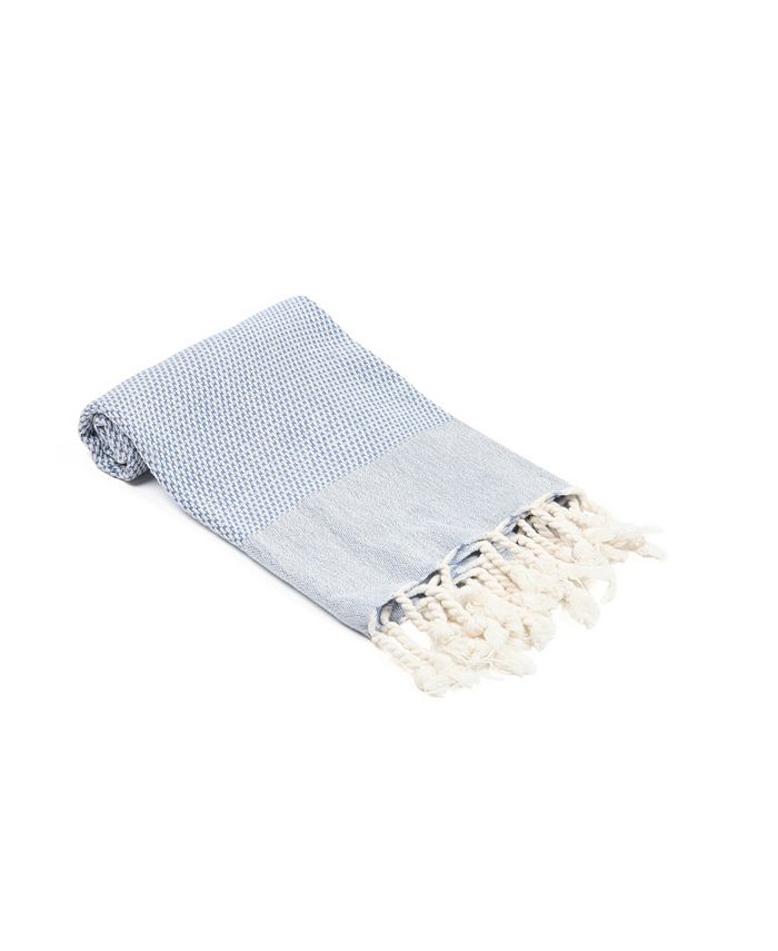 Olive and Linen Whisper Weight Turkish Hand Towel - Macy's
