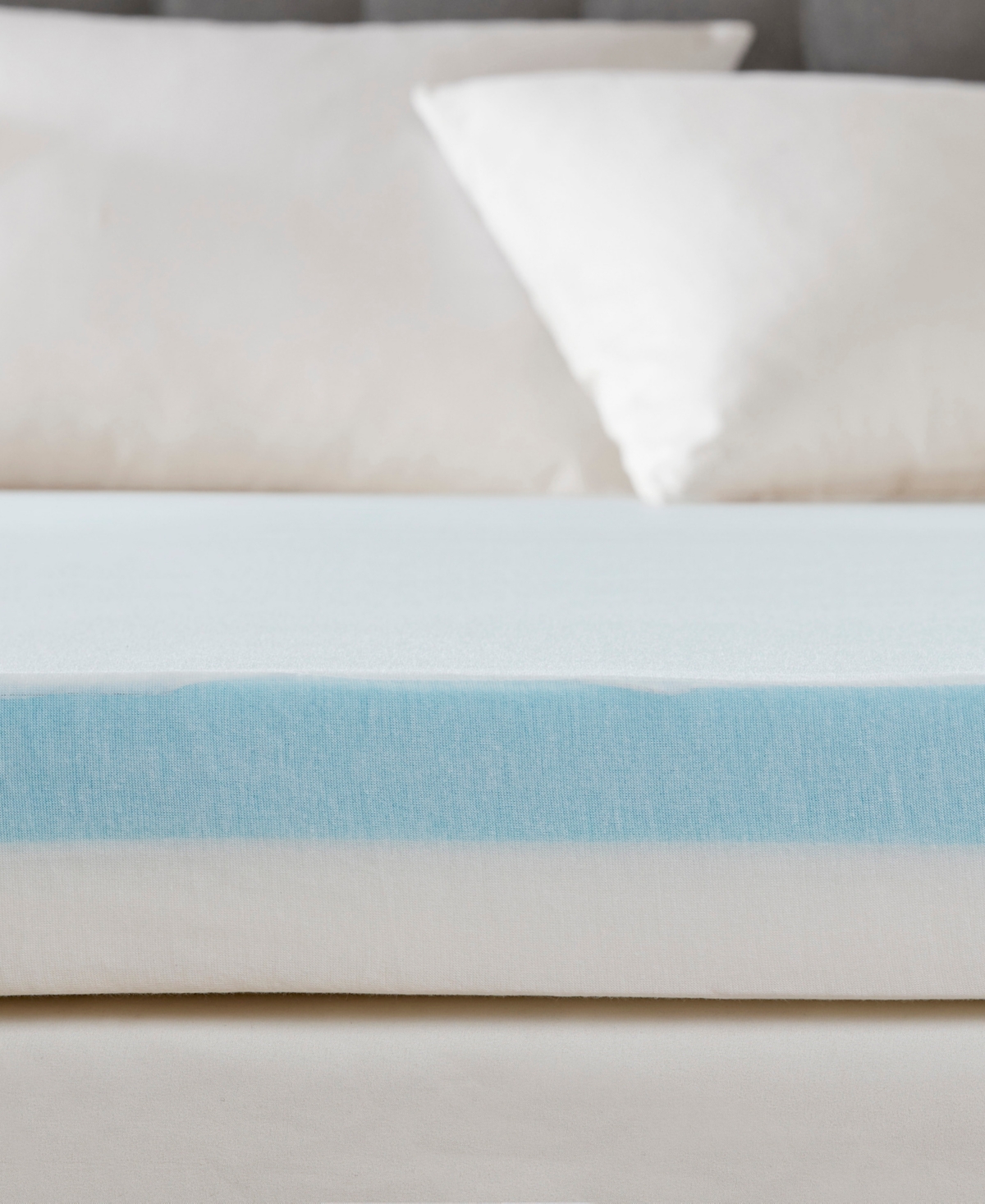 Madison Park 4" 3M-Moisture-Management Memory Foam Mattress Topper