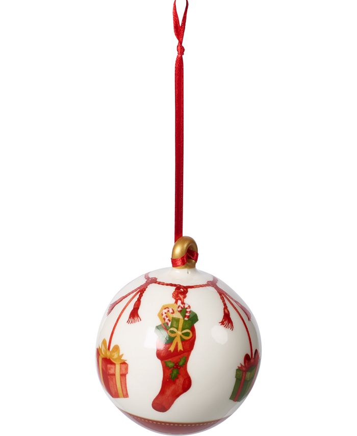 Villeroy & Boch Ball Ornament 2019 Annual Edition Macy's