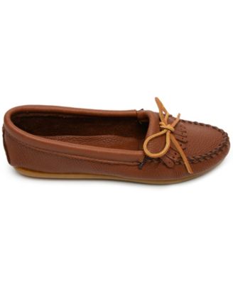 Women's Deerskin Kilty Moccasins