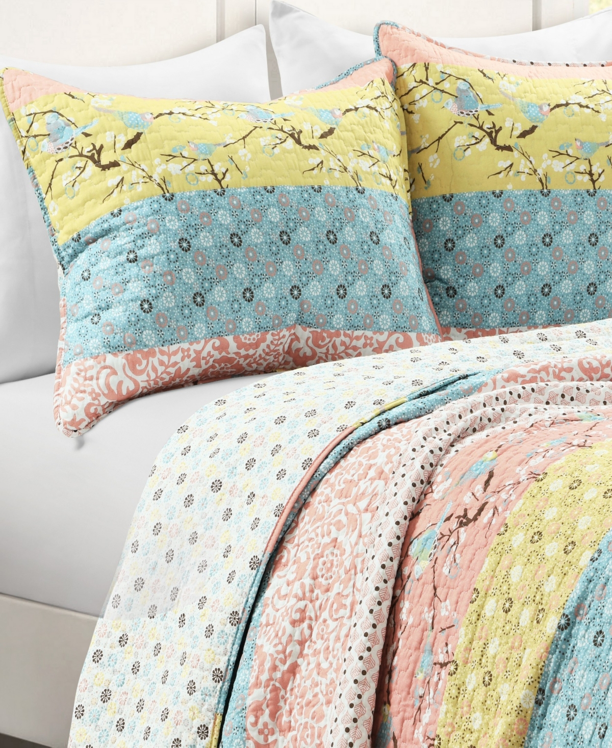 Lush Decor Royal Empire Reversible 3-Pc. Quilt Set