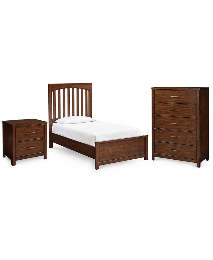 Furniture Ashford Bedroom Furniture, 3Pc. Set (Twin Bed, Nightstand