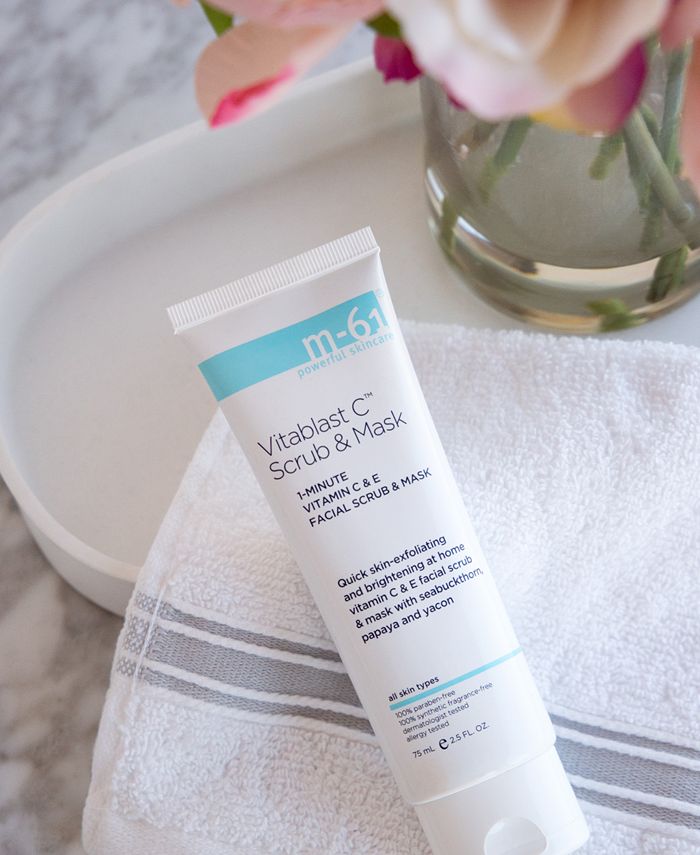 m61 by Bluemercury Vitablast C Scrub & Mask, 2.5 oz Macy's