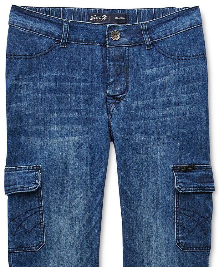 Seven7 Seven7 Men's Peyre Adaptive Seated Classic Straight-Fit Stretch ...