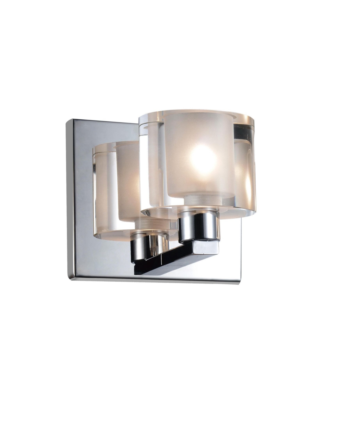 Cwi Lighting Tina 1 Light Wall Sconce In White