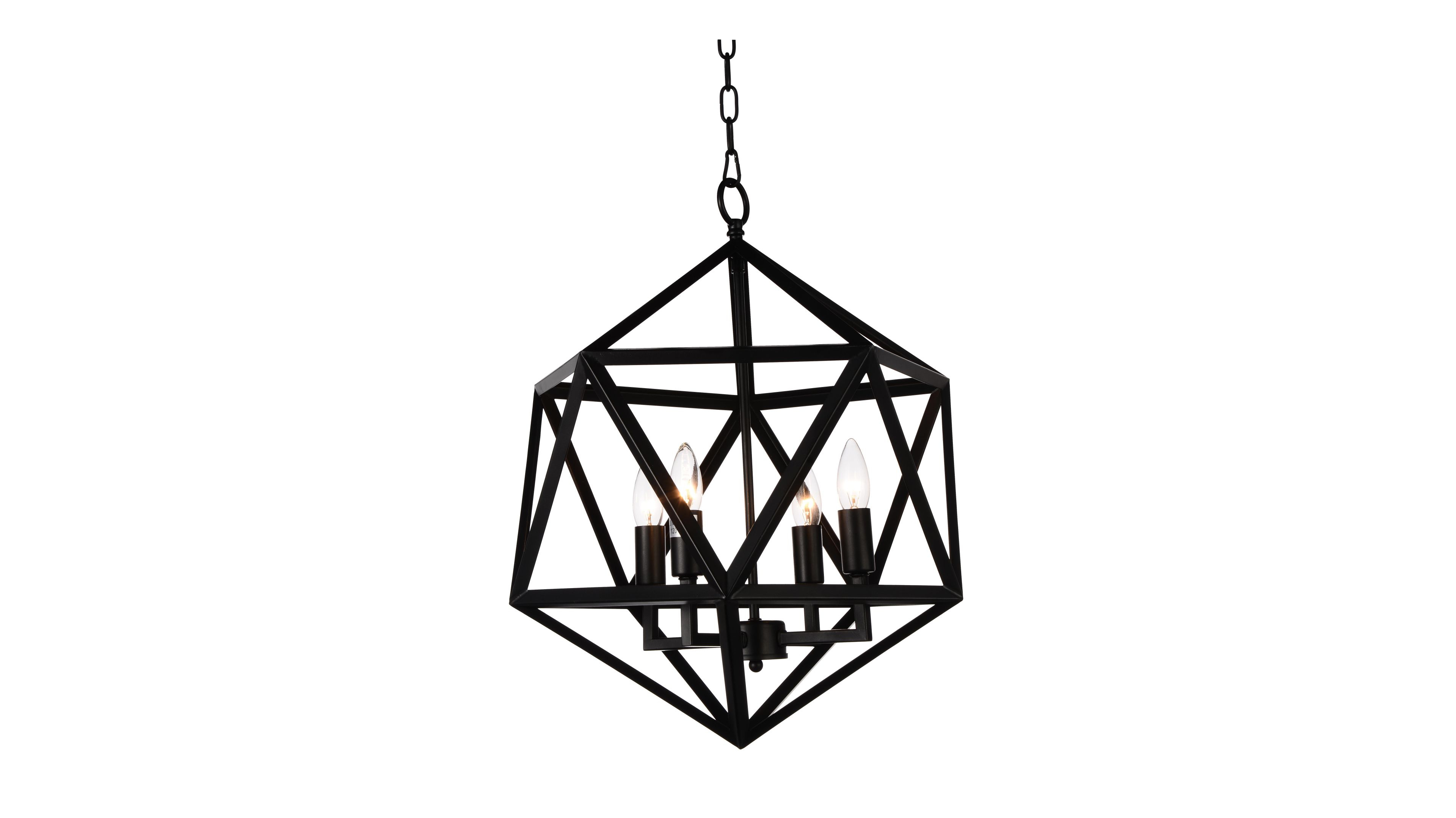 Cwi Lighting Amazon 3 Light Chandelier