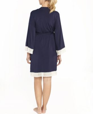 Blooming Women by Angel Blooming Women 3 Piece Robe, Nursing Dress and Baby Wrap Set