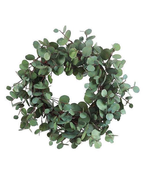 Winward Silks Permanent Botanicals Eucalyptus Wreath Reviews