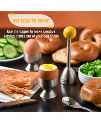 Aazon.co: Xicennego Egg Cracker Topper Set of 5 - Includes 2 Egg Cups