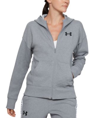 light pink under armour hoodie