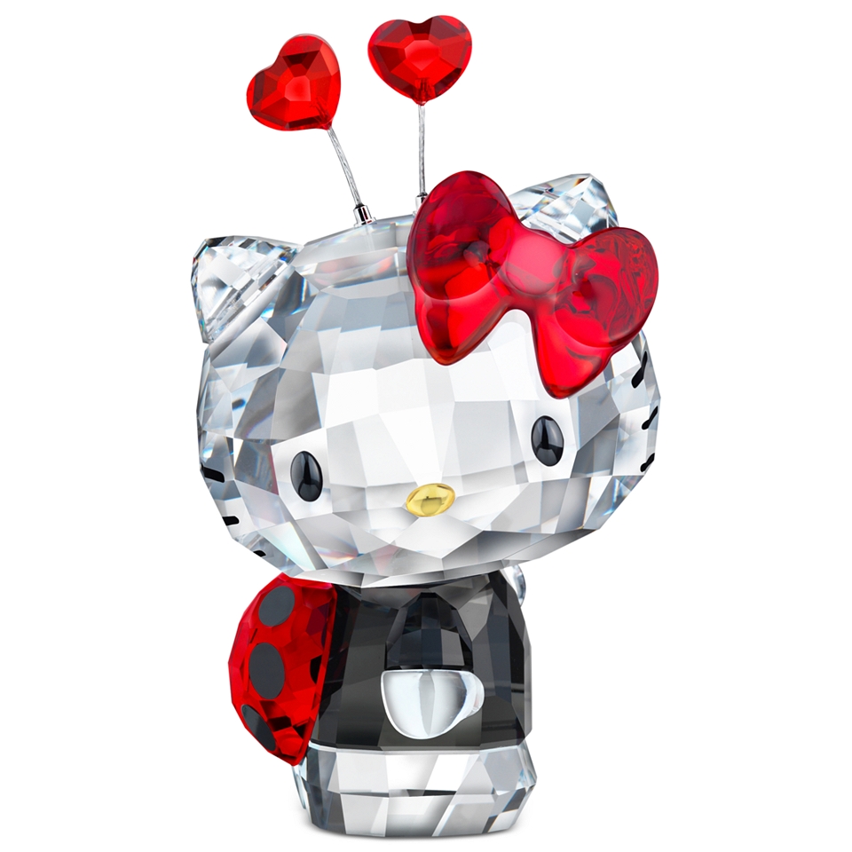 Swarovski Collectible Figurine, Hello Kitty Ladybug   Collectible