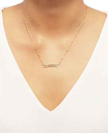 Mom shop necklace macys