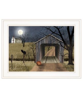 Sleepy Hollow Bridge by Billy Jacobs, Ready to hang Framed Print, White Frame, 19" x 15"