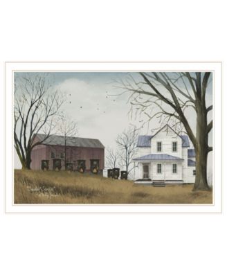Sunday Service by Billy Jacobs, Ready to hang Framed Print, White Frame, 33" x 23"