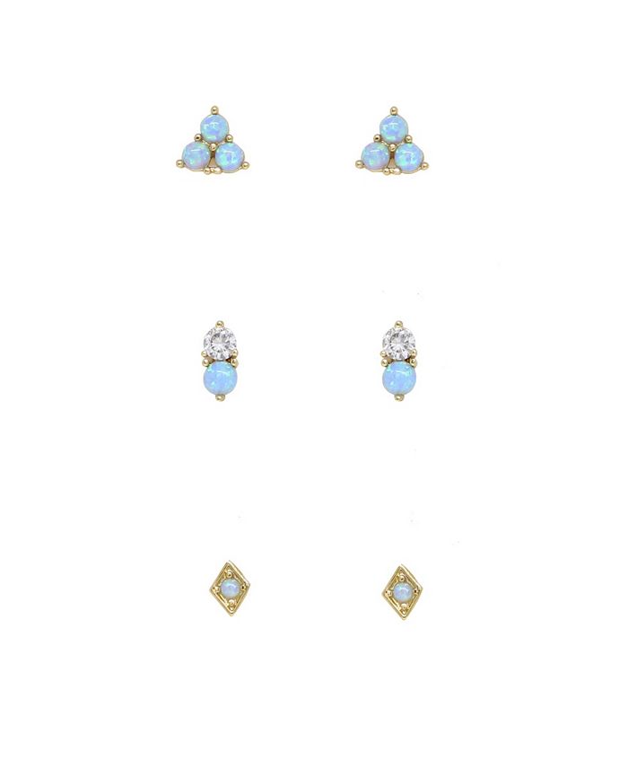 Ettika kyocera opal stud set outlet