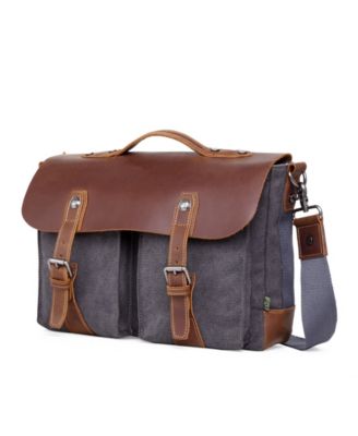 Hudson Canvas Messenger Bag