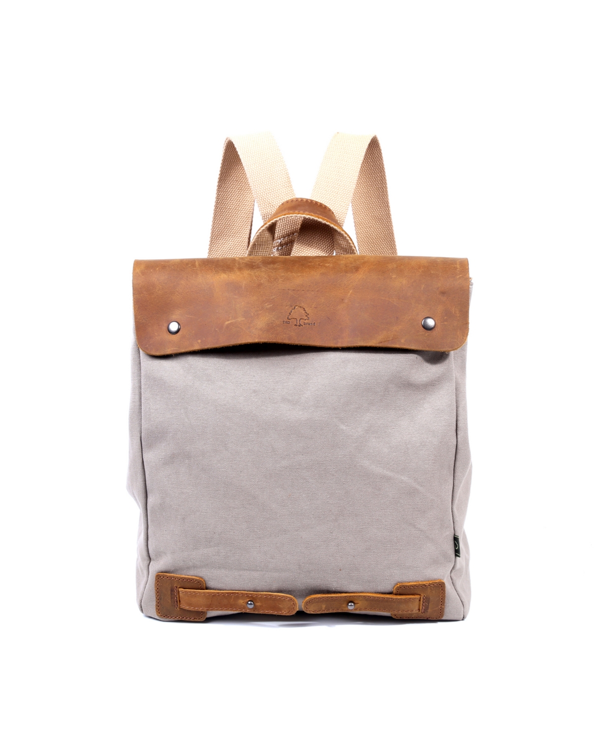 Cooper Convertible Canvas Backpack - Ivory