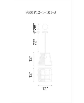 Alyson 1 Light Mini Pendant